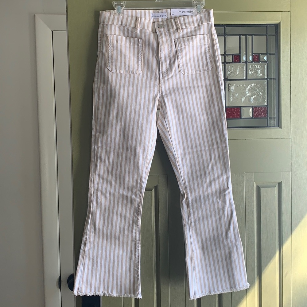 Stripe kick flare jeans - Picture 2 of 4